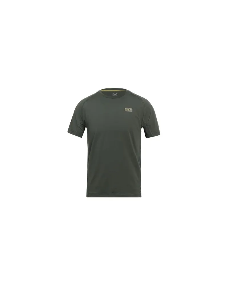 EA7 TOPS - T-shirtsauf YOOX.COM Militärgrün