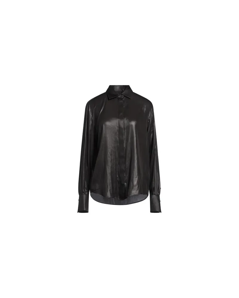 BCBGMAXAZRIA TOPS - Hemdenauf YOOX.COM Schwarz