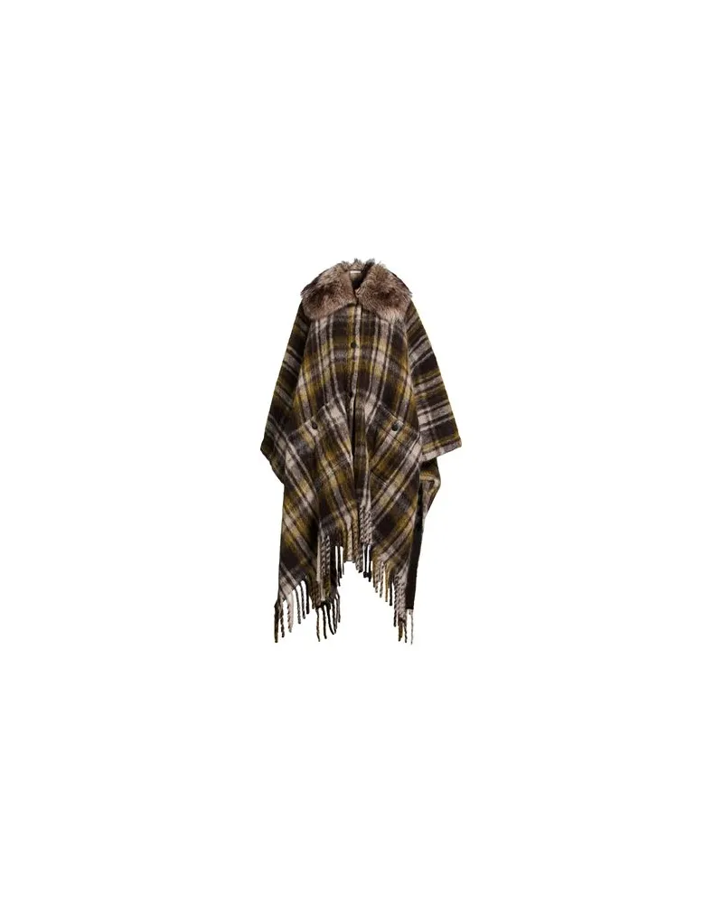 Moncler JACKEN & MÄNTEL - Capesauf YOOX.COM Schokobraun