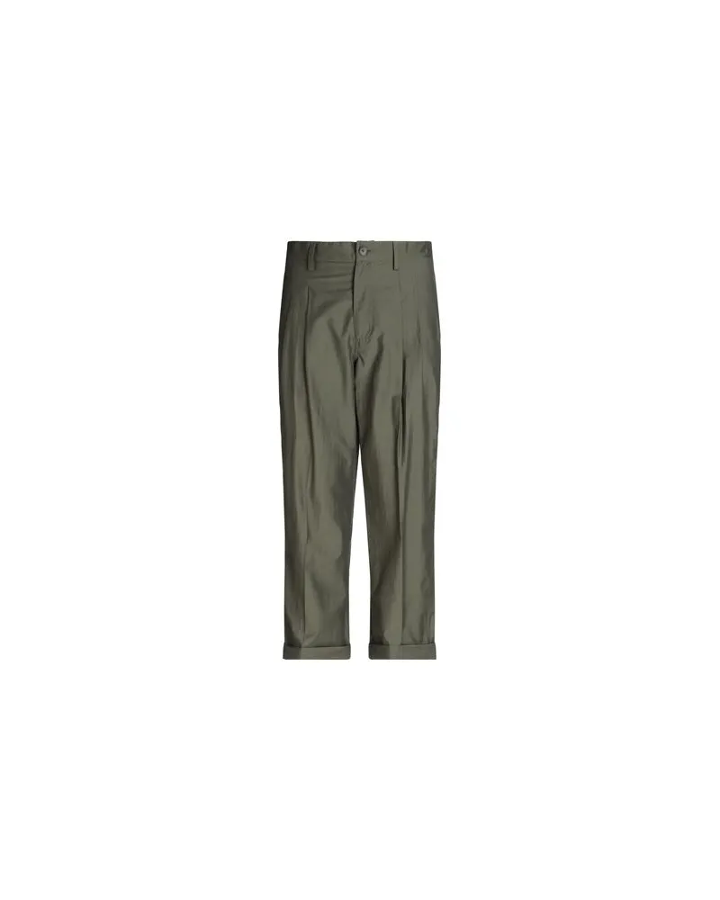 Nanushka HOSEN & RÖCKE - Hosenauf YOOX.COM Militärgrün