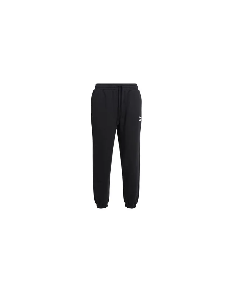 Puma Classics Small Logo Sweatpants FL  - HOSEN & RÖCKE - Hosenauf YOOX.COM Schwarz