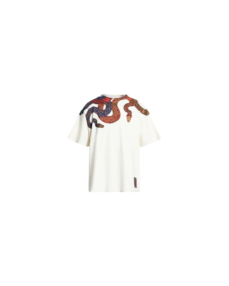 Just Cavalli TOPS - T-shirtsauf YOOX.COM Cremeweiß
