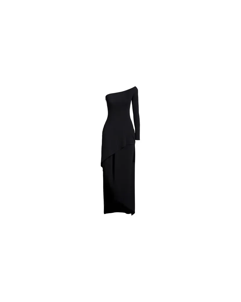 Courrèges KLEIDER - Maxi-Kleiderauf YOOX.COM Schwarz