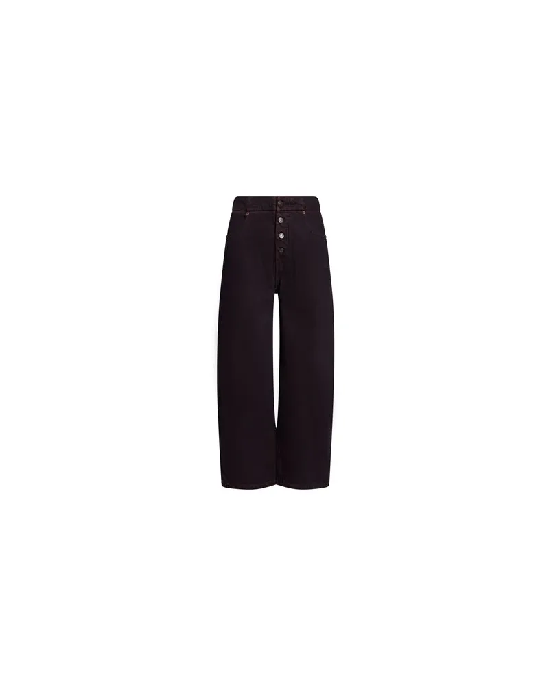 Maison Margiela HOSEN & RÖCKE - Jeanshosenauf YOOX.COM Pflaume