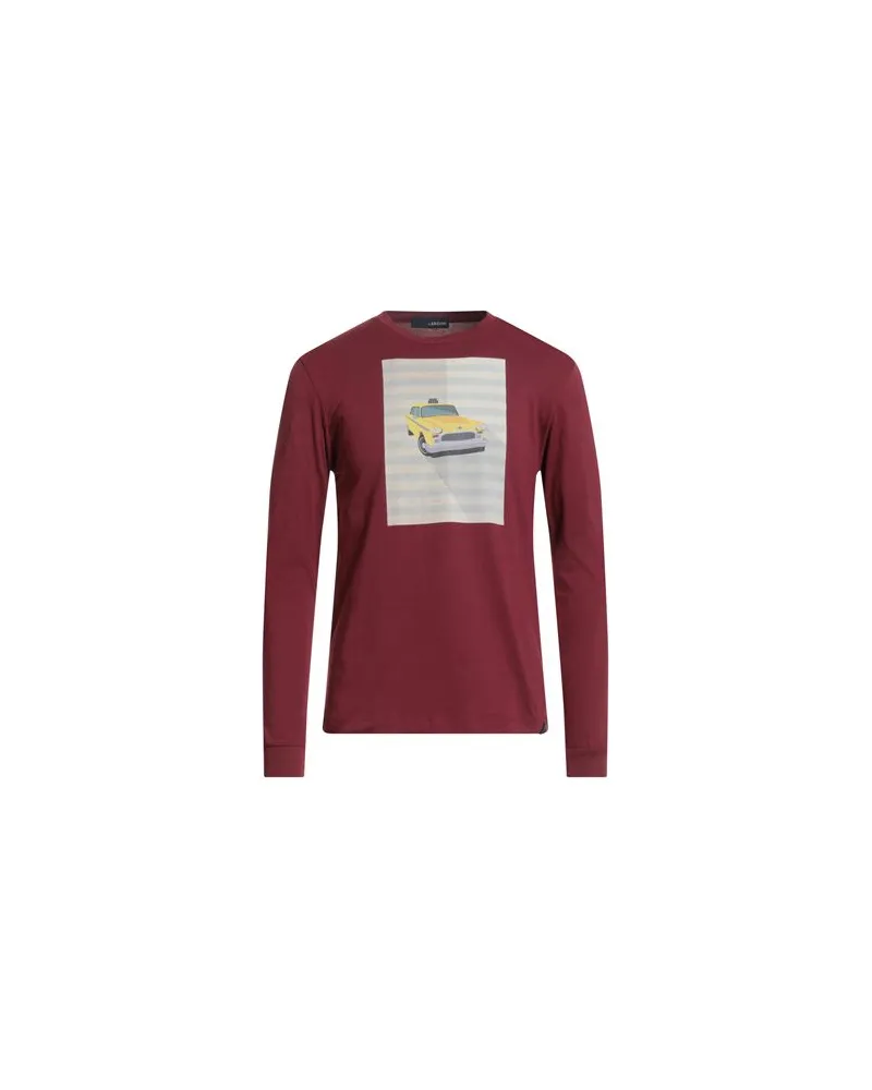 LARDINI TOPS - T-shirtsauf YOOX.COM Bordeaux
