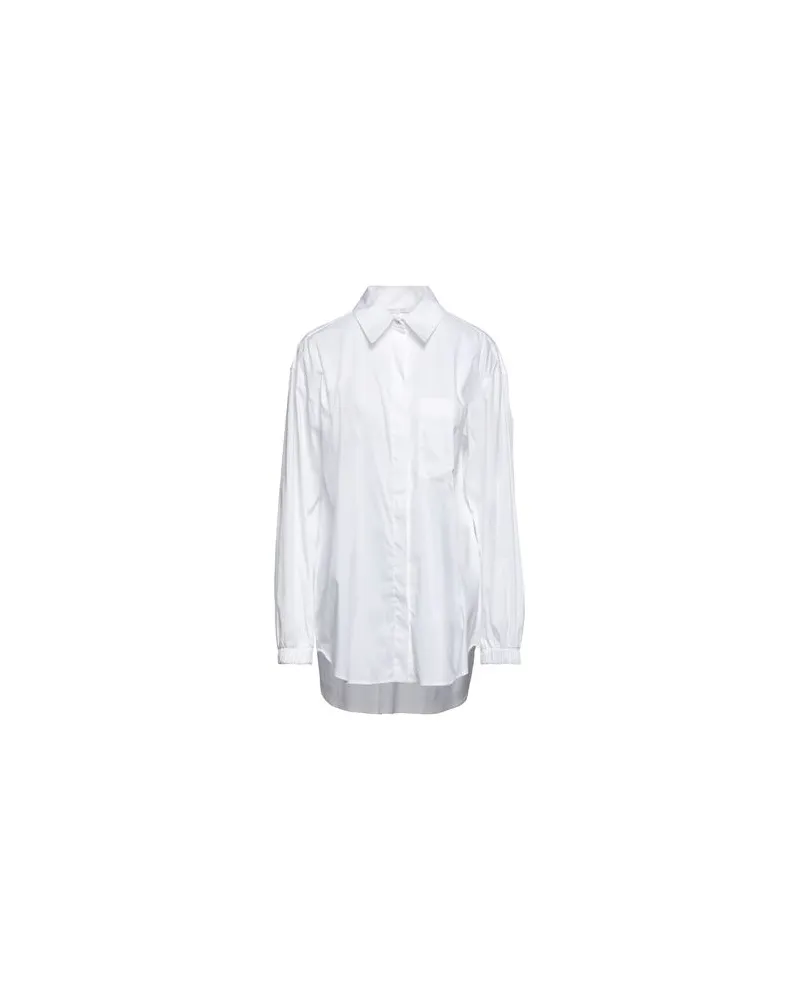 Patrizia Pepe TOPS - Hemdenauf YOOX.COM Weiß