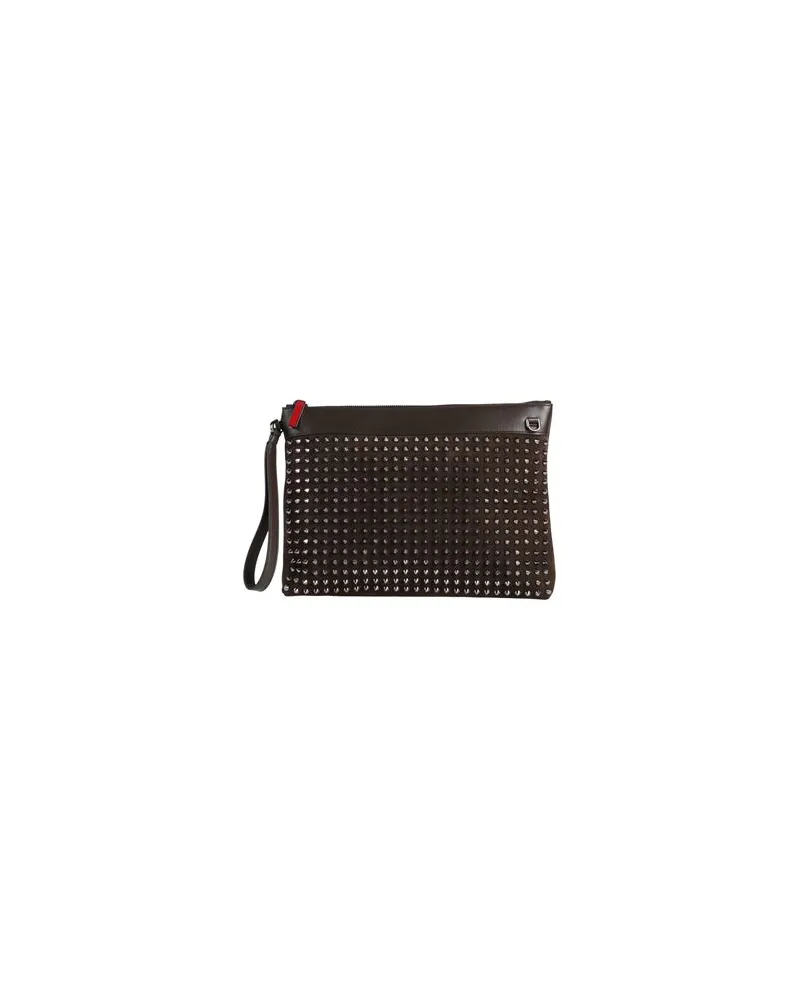 Christian Louboutin TASCHEN - Pochettenauf YOOX.COM Schokobraun