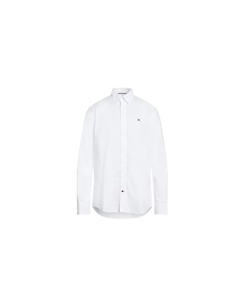 Tommy Hilfiger TOPS - Hemdenauf YOOX.COM Weiß