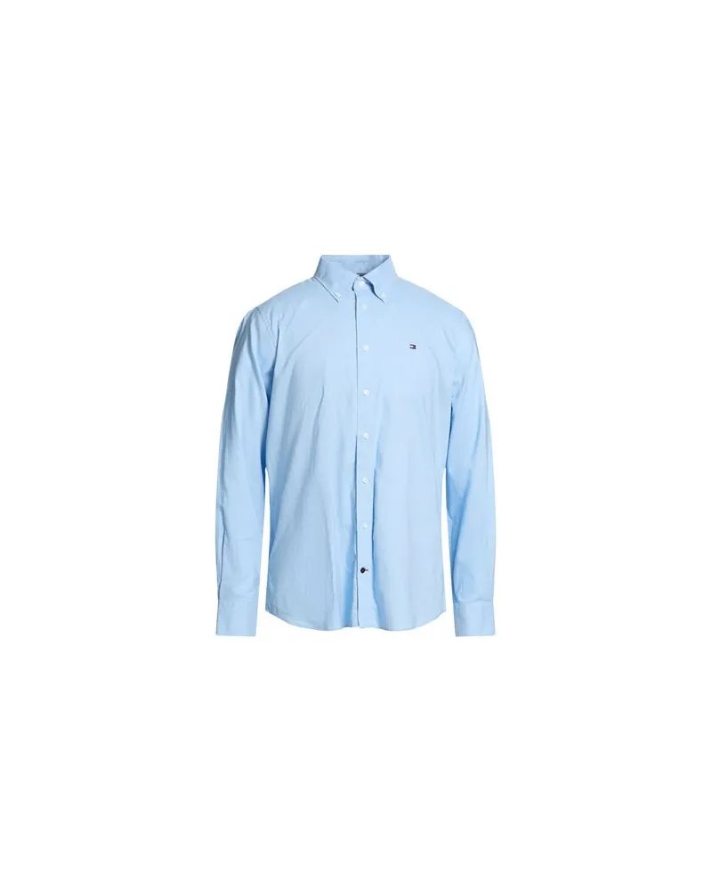 Tommy Hilfiger TOPS - Hemdenauf YOOX.COM Himmelblau