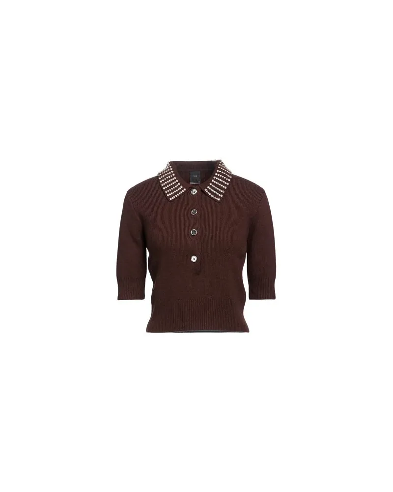 Pinko STRICKWAREN - Pulloverauf YOOX.COM Dunkelbraun