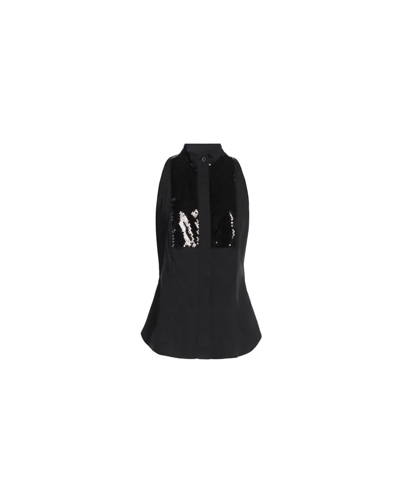 8PM TOPS - Hemdenauf YOOX.COM Schwarz