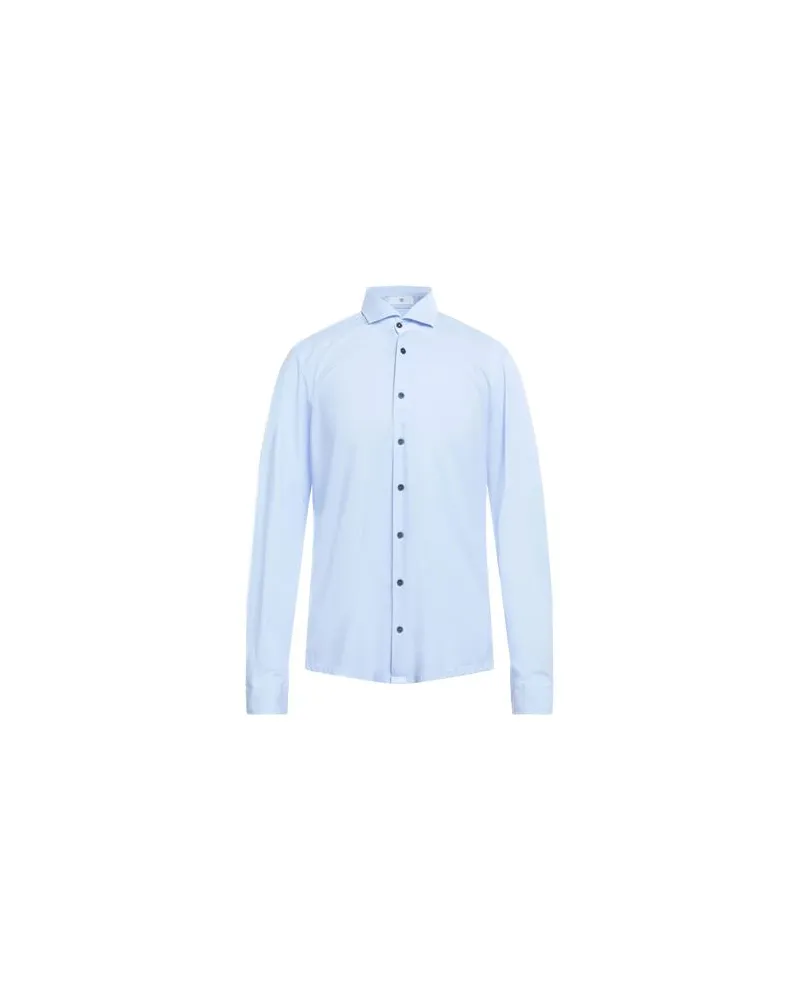 PMDS PREMIUM MOOD DENIM SUPERIOR TOPS - Hemdenauf YOOX.COM Himmelblau