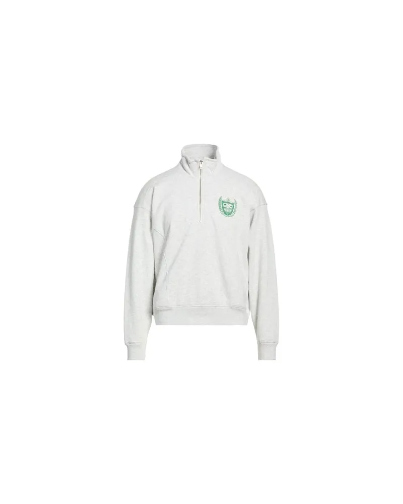 SPORTY & RICH TOPS - Sweatshirtsauf YOOX.COM Hellgrau