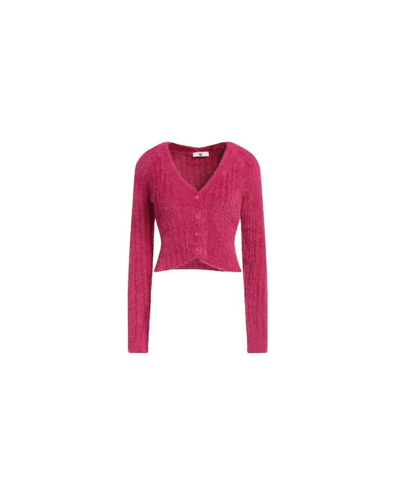 Twin-Set U&B - STRICKWAREN - Strickjackenauf YOOX.COM Fuchsia