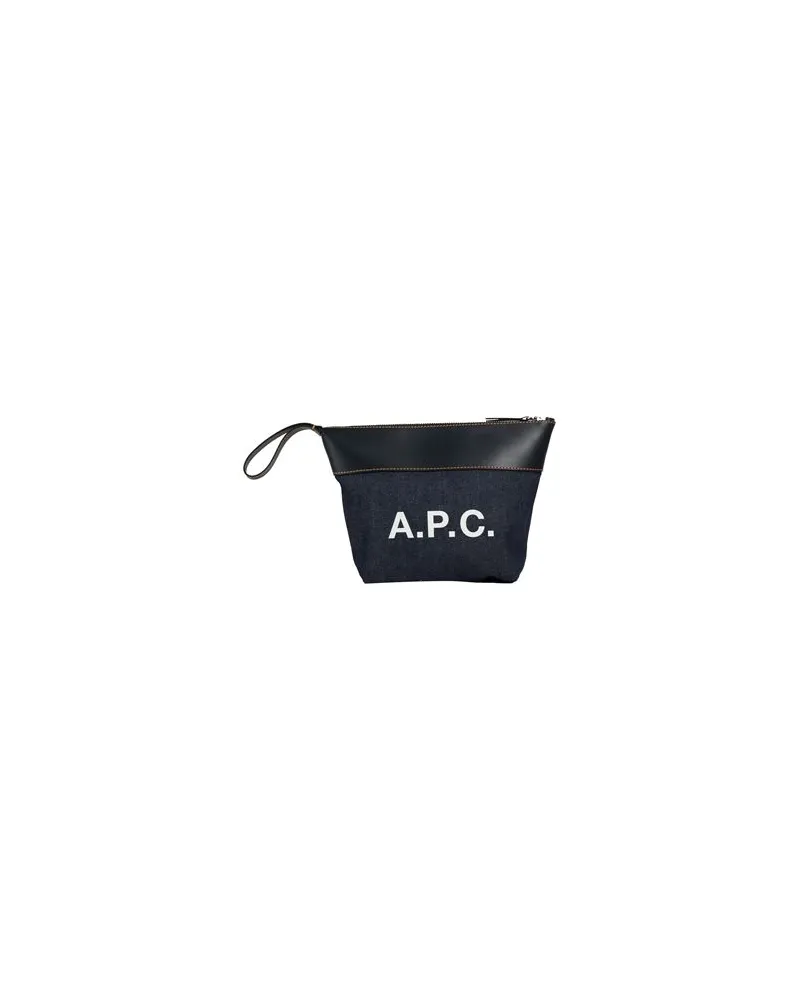 A.P.C. KOFFER & CO. - Beauty Casesauf YOOX.COM Blau