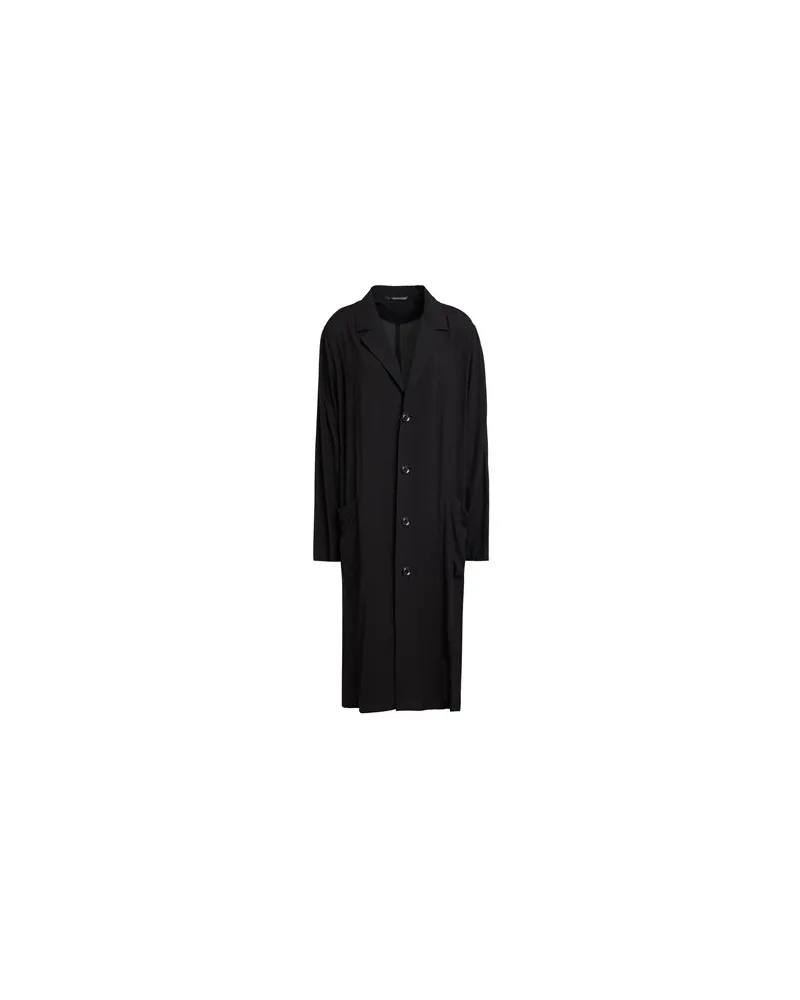 Y'S YOHJI YAMAMOTO JACKEN & MÄNTEL - Jacken, Mäntel & Trenchcoatsauf YOOX.COM Schwarz