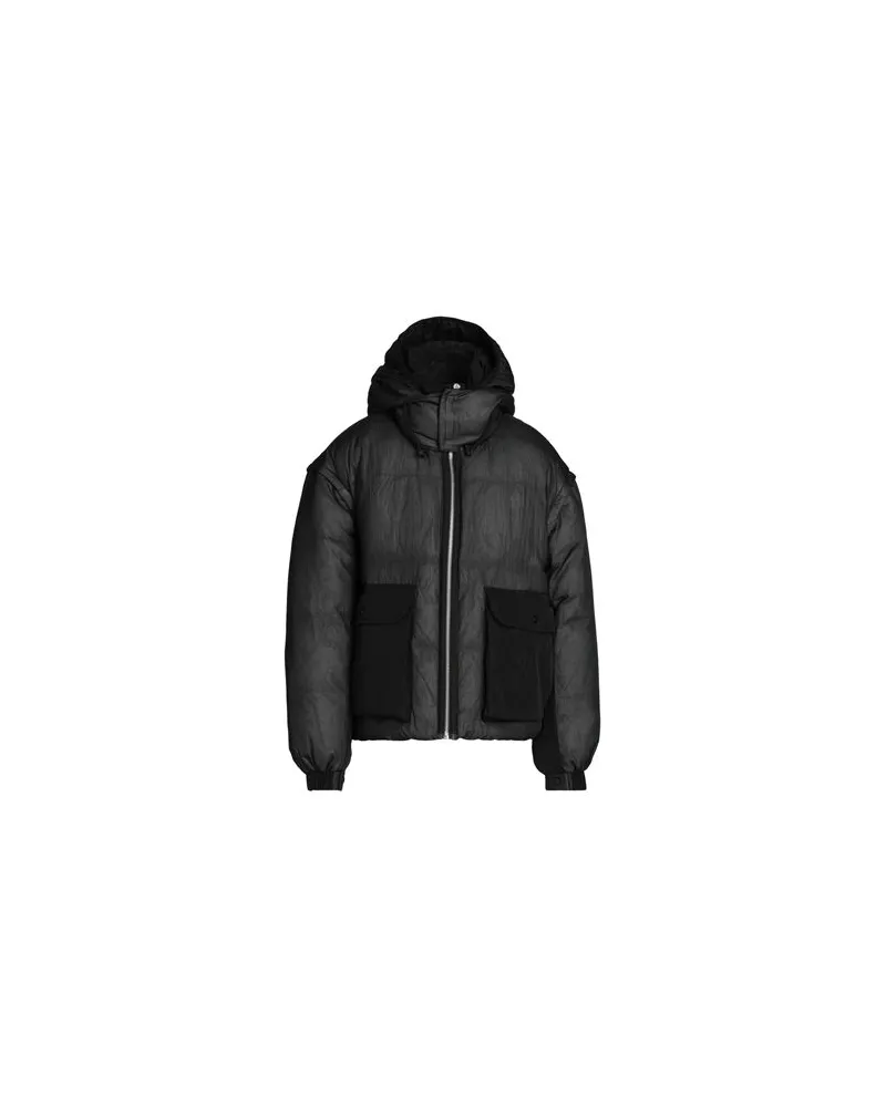Calvin Klein JACKEN & MÄNTEL - Pufferjacken & Daunenjackenauf YOOX.COM Schwarz