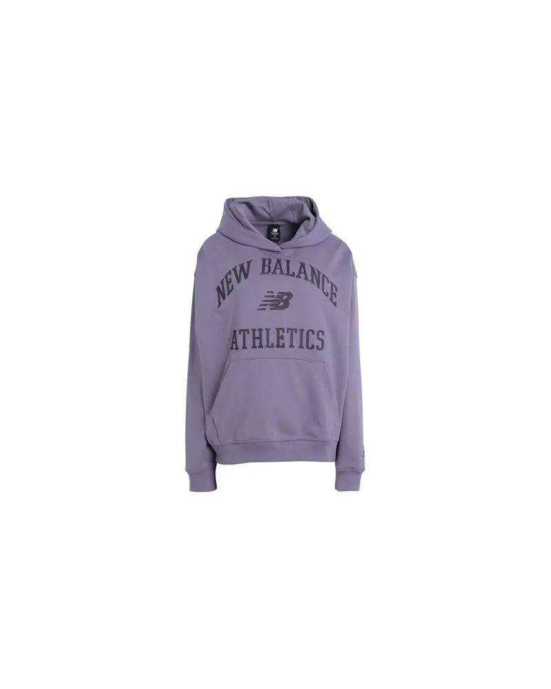 New Balance Athletics Varsity Oversized Fleece Hoodie  - Athletics Varsity Oversized Fleece Hoodie - TOPS - Sweatshirtsauf YOOX.COM Malve