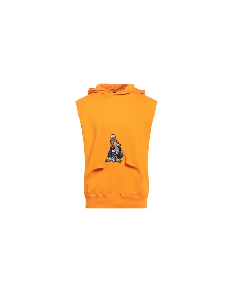 DISCLAIMER TOPS - Sweatshirtsauf YOOX.COM Orange
