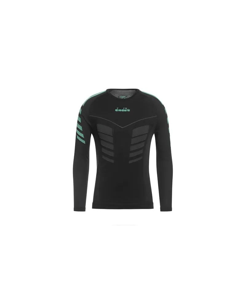 Diadora TOPS - T-shirtsauf YOOX.COM Schwarz