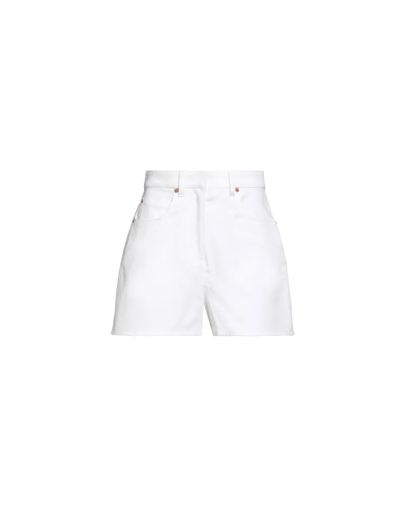 Valentino Garavani HOSEN & RÖCKE - Jeansshortsauf YOOX.COM Weiß