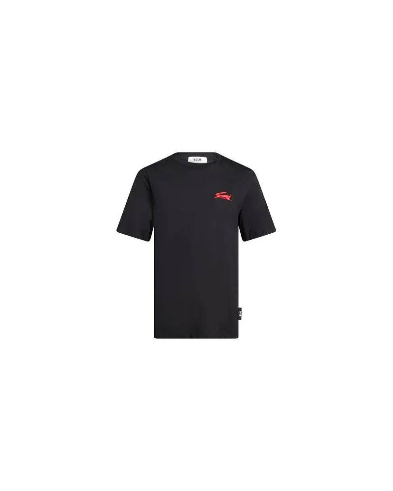 MSGM TOPS - T-shirtsauf YOOX.COM Schwarz