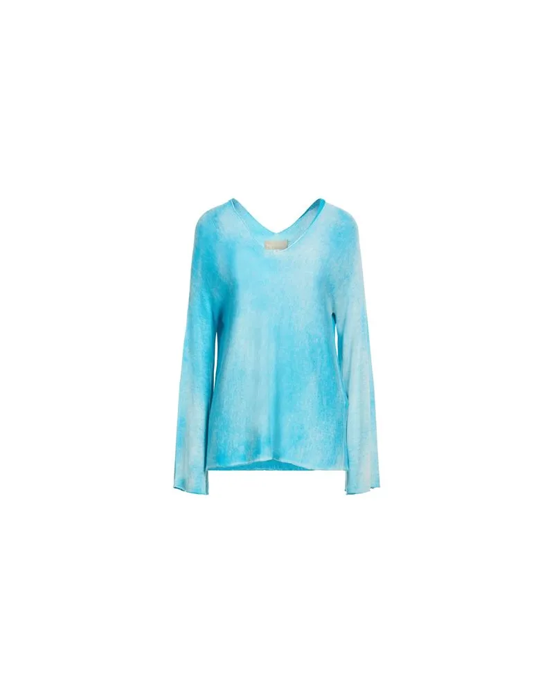 120% Lino STRICKWAREN - Pulloverauf YOOX.COM Azurblau