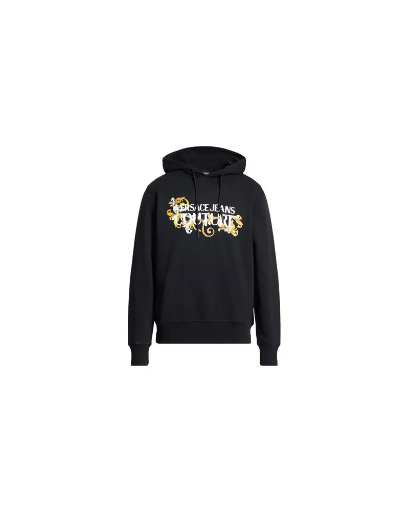 Versace Jeans TOPS - Sweatshirtsauf YOOX.COM Schwarz