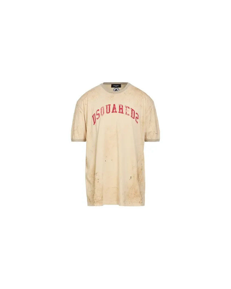 Dsquared2 TOPS - T-shirtsauf YOOX.COM Beige