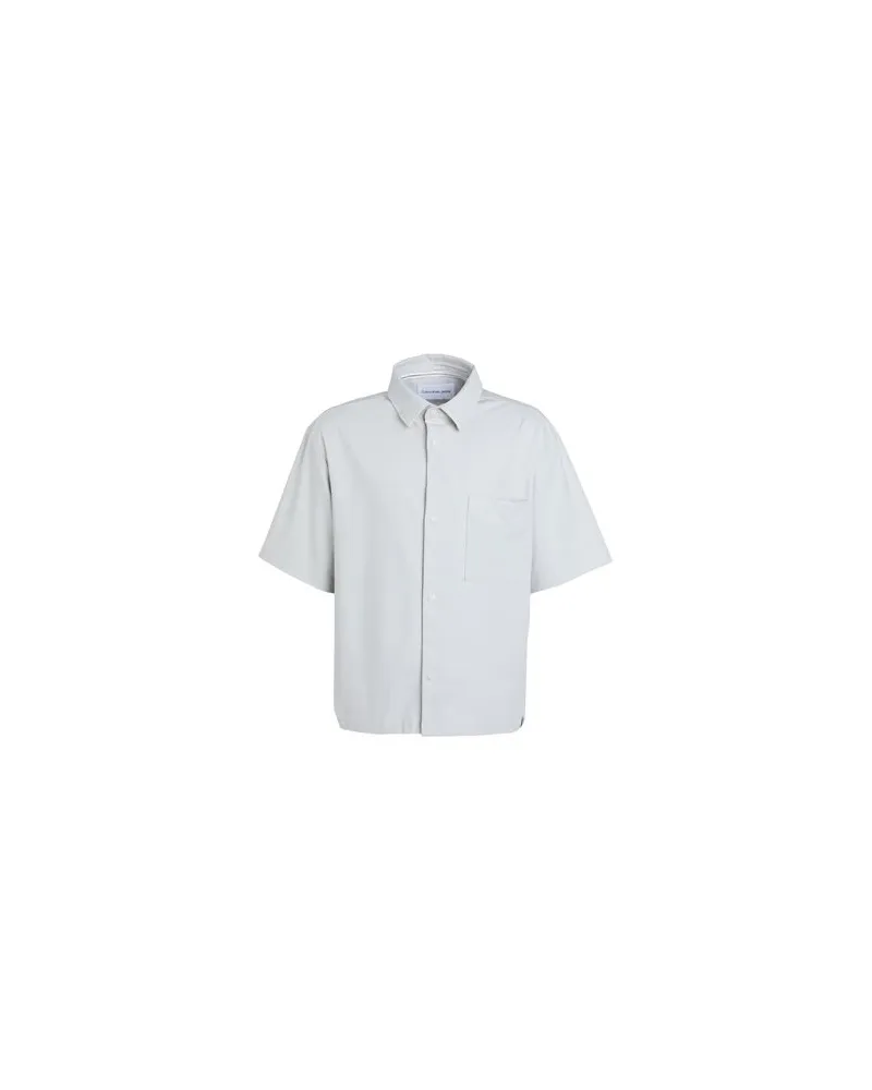 Calvin Klein TOPS - Hemdenauf YOOX.COM Hellgrau