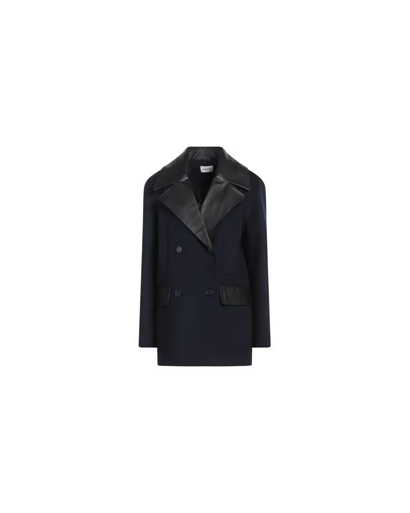 P.A.R.O.S.H. P.A.R.O H. - JACKEN & MÄNTEL - Mäntelauf YOOX.COM Marineblau