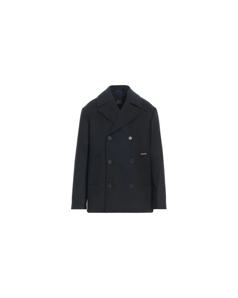 Armani Exchange JACKEN & MÄNTEL - Mäntelauf YOOX.COM Nachtblau