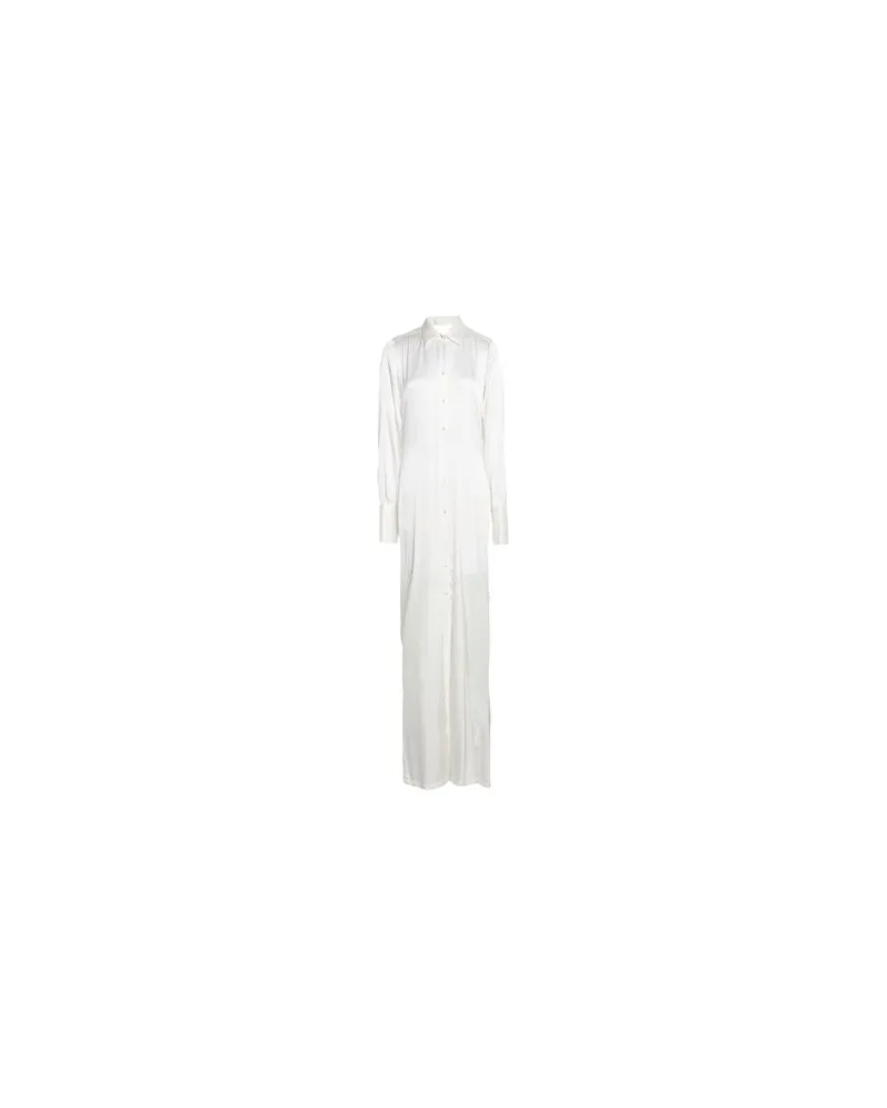 Sara Roka KLEIDER - Maxi-Kleiderauf YOOX.COM Weiß