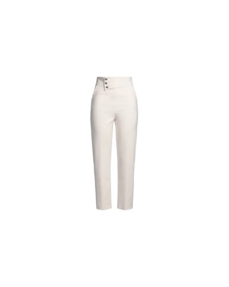 RELISH HOSEN & RÖCKE - Hosenauf YOOX.COM Cremeweiß