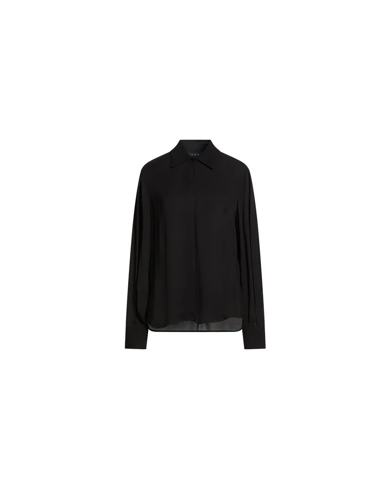 Icona By Kaos TOPS - Hemdenauf YOOX.COM Schwarz