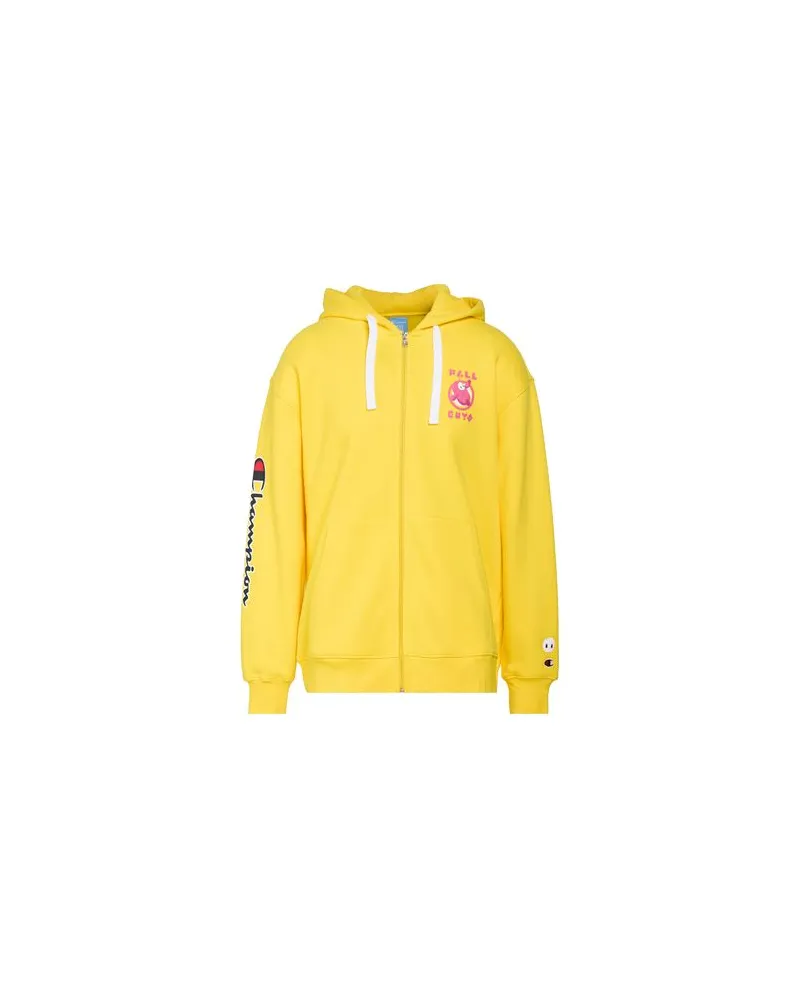 Champion TOPS - Sweatshirtsauf YOOX.COM Gelb