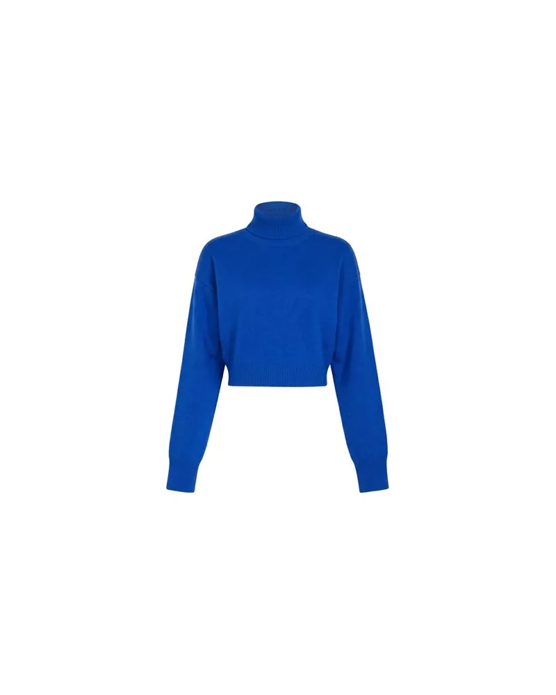 Paco Rabanne STRICKWAREN - Rollkragenpulloverauf YOOX.COM Blau