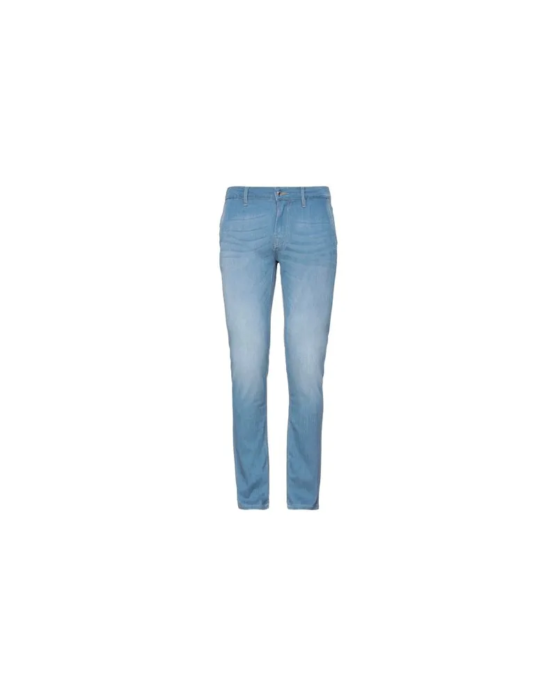 Guess HOSEN & RÖCKE - Jeanshosenauf YOOX.COM Blau