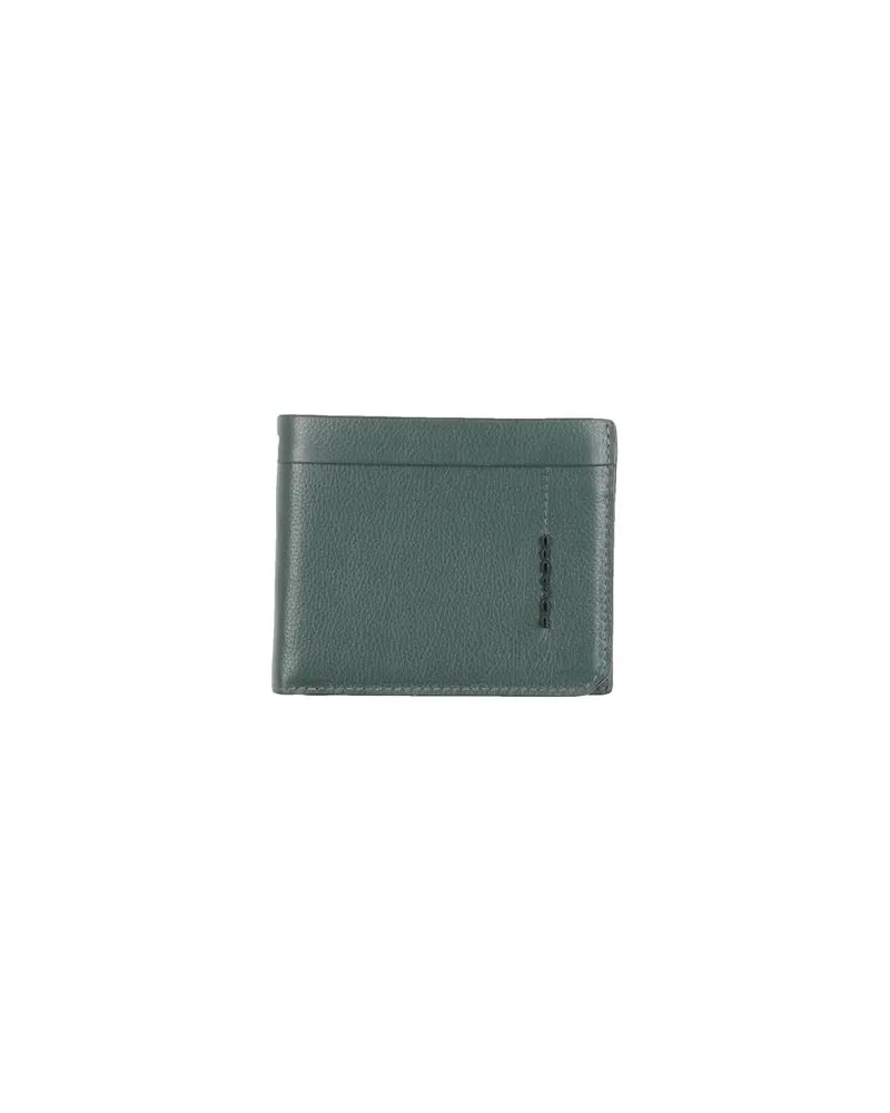 Piquadro Kleinlederwaren - Brieftaschenauf YOOX.COM Dunkelgrün