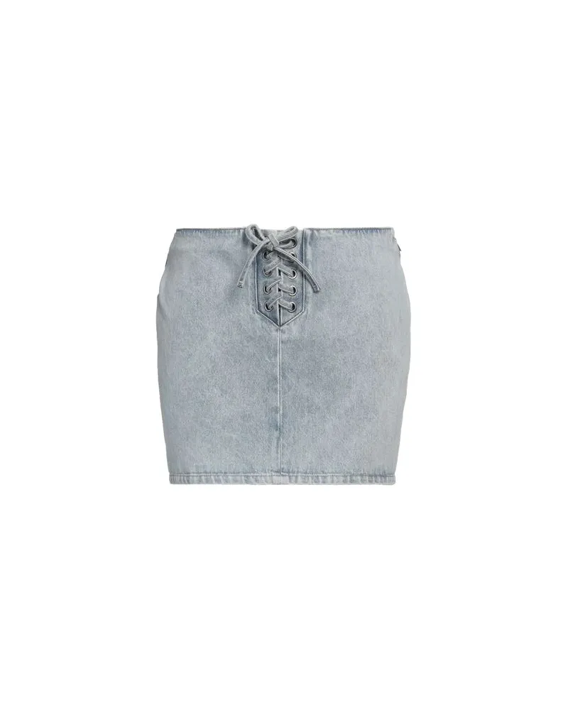 ROTATE Birger Christensen HOSEN & RÖCKE - Jeansröckeauf YOOX.COM Blau