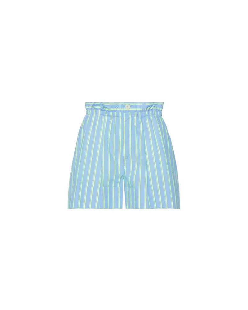 SOLOTRE HOSEN & RÖCKE - Shorts & Bermudashortsauf YOOX.COM Himmelblau