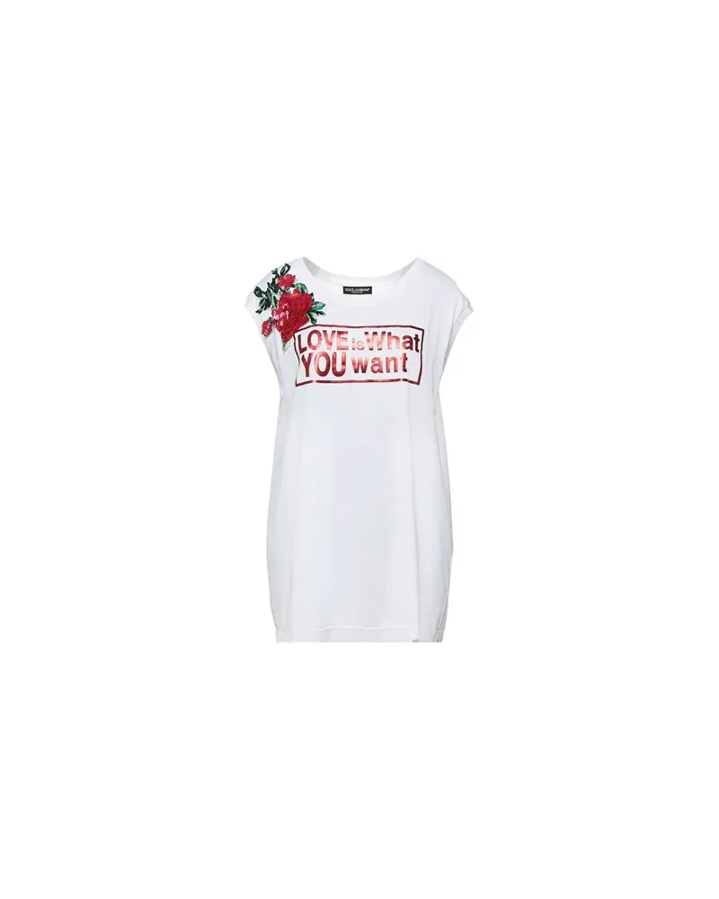 Dolce & Gabbana TOPS - T-shirtsauf YOOX.COM Weiß