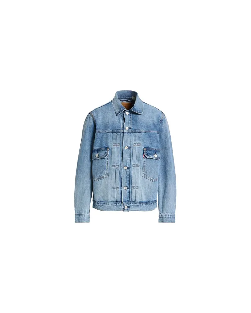 Levi's JACKEN & MÄNTEL - Jeansjacken/Mäntelauf YOOX.COM Blau