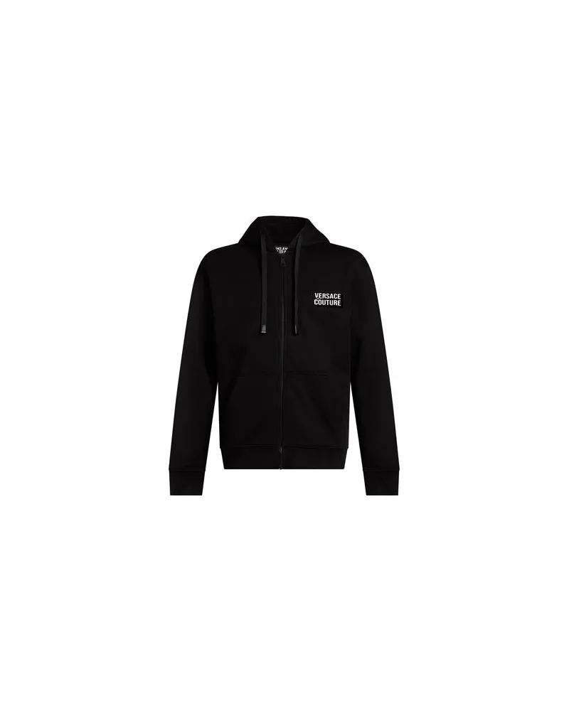 Versace Jeans TOPS - Sweatshirtsauf YOOX.COM Schwarz