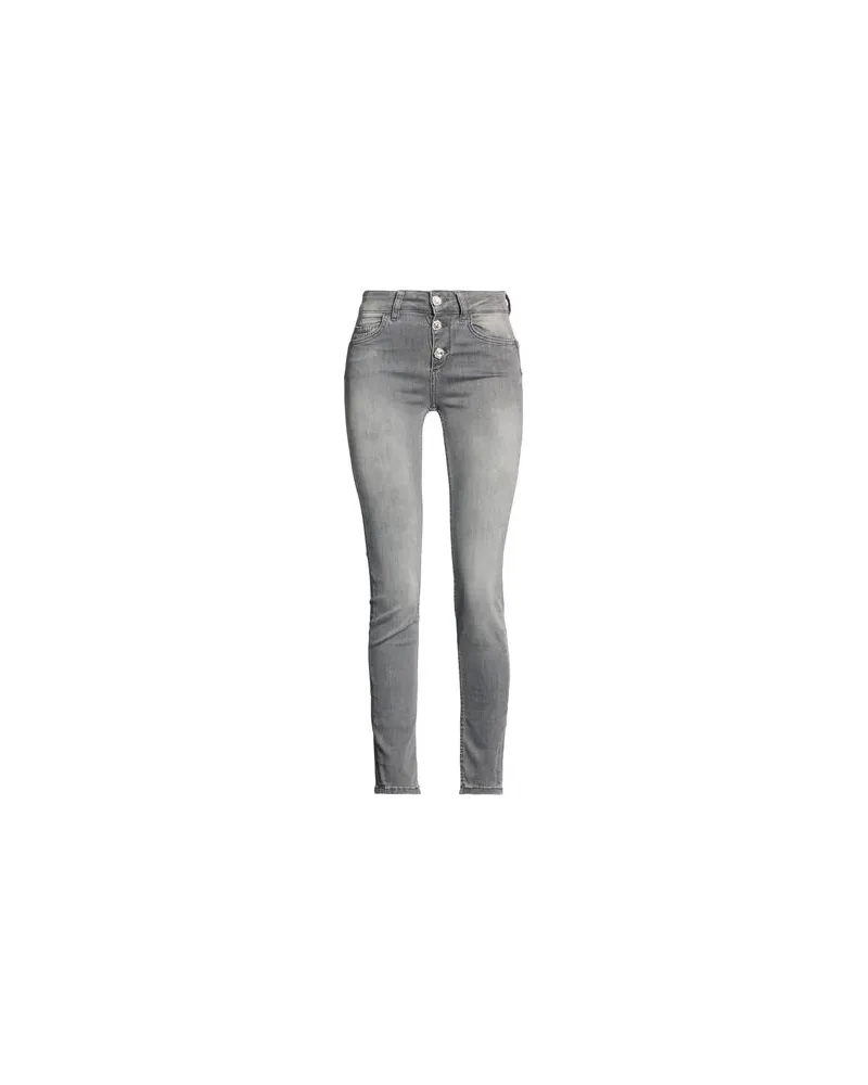 Liu Jo HOSEN & RÖCKE - Jeanshosenauf YOOX.COM Grau