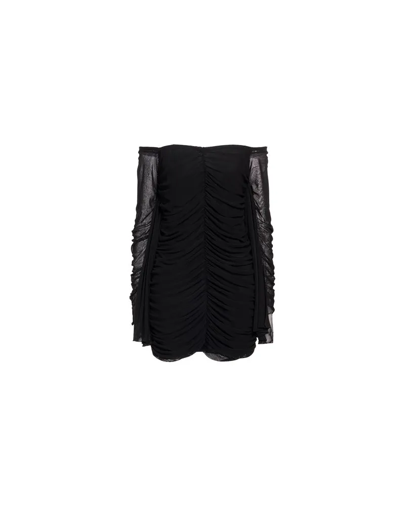 ACTUALEE KLEIDER - Mini-Kleiderauf YOOX.COM Schwarz