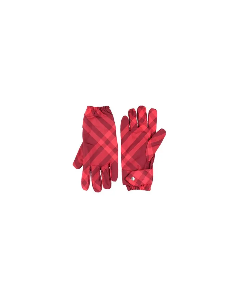 Burberry ACCESSOIRES - Handschuheauf YOOX.COM Bordeaux