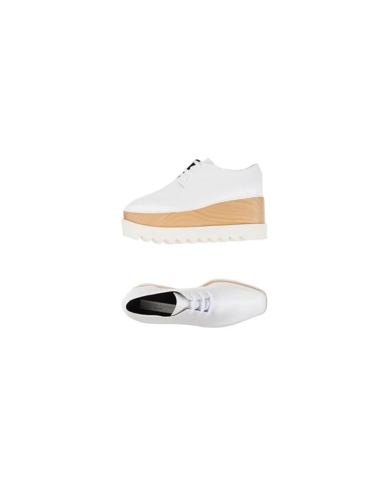 Stella McCartney SCHUHE - Schnürschuheauf YOOX.COM Weiß