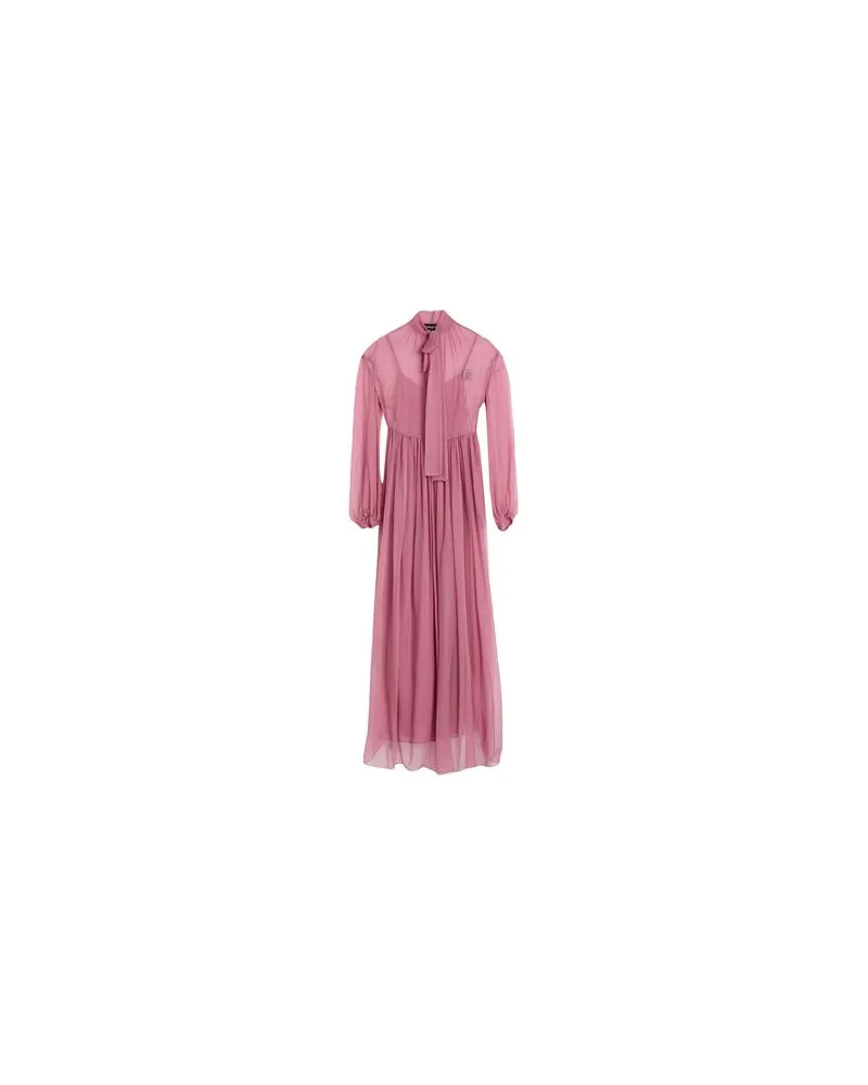 Rochas KLEIDER - Maxi-Kleiderauf YOOX.COM Antikrosa