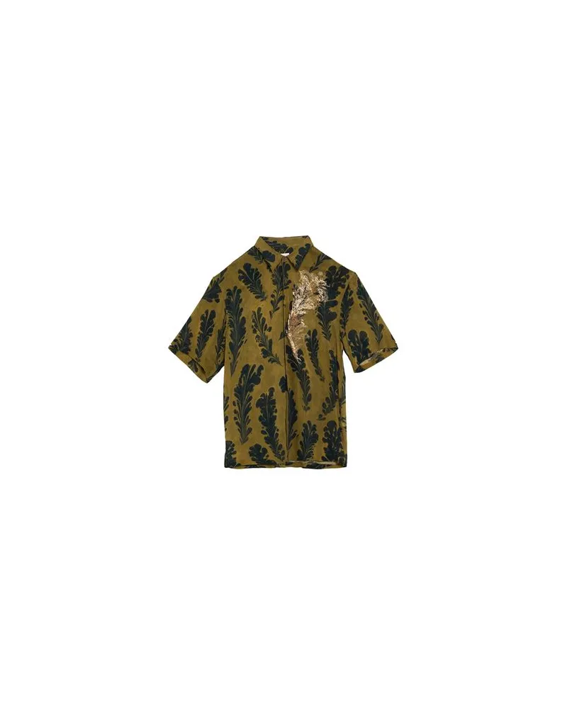 Dries van Noten TOPS - Hemdenauf YOOX.COM Militärgrün